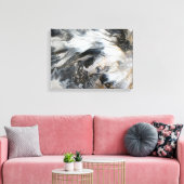 Leinwand der flüssigen Pour Acrylkunde (Insitu (Wohnzimmer))