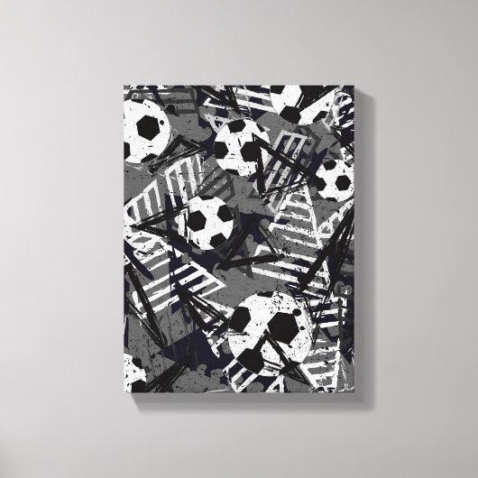 Leinwand der Fußball-Wände Kunst (Vorderseite)