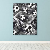 Leinwand der Fußball-Wände Kunst (Insitu (Holzboden))