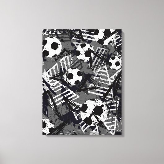 Leinwand der Fußball-Wände Kunst (Vorderseite)