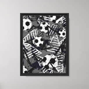 Leinwand der Fußball-Wände Kunst