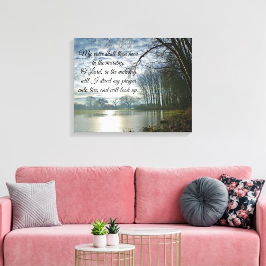 Leinwand der Gebetsbibel (Insitu (Wohnzimmer))