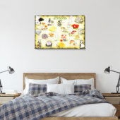 Leinwand der gemeinsamen Namen 30x20 Pilze (Insitu (Schlafzimmer))