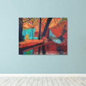Leinwand der Herbstträume (Insitu (Holzboden))