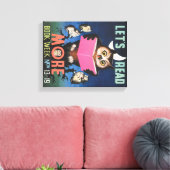 Leinwand der Kinderbuchwoche 1955 (Insitu (Wohnzimmer))