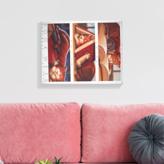 Leinwand der Kinderbuchwoche 1992 (Insitu (Wohnzimmer))