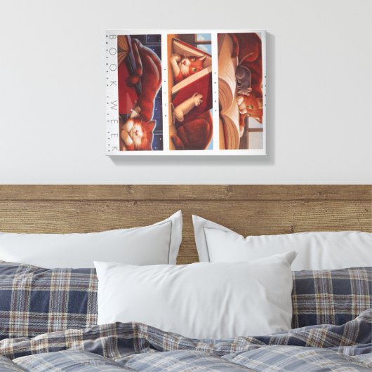 Leinwand der Kinderbuchwoche 1992 (Insitu (Schlafzimmer))