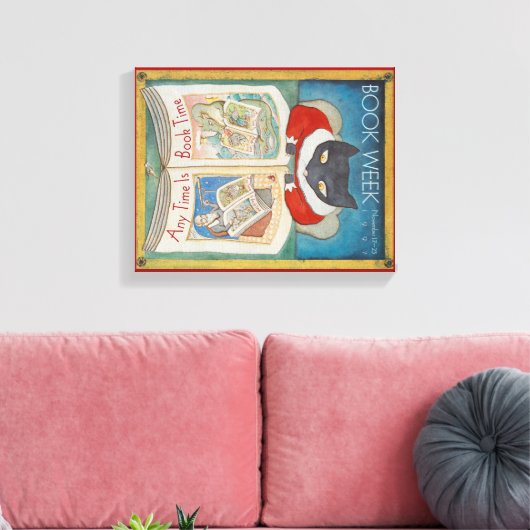 Leinwand der Kinderbuchwoche 1997 (Insitu (Wohnzimmer))