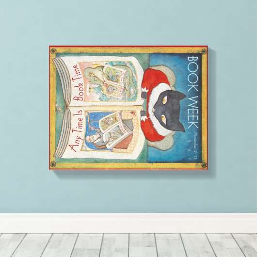 Leinwand der Kinderbuchwoche 1997 (Insitu (Holzboden))