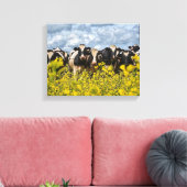 Leinwand der Kühe (Insitu (Wohnzimmer))