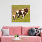 Leinwand der Kuhfamilie (Insitu (Wohnzimmer))