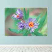 Leinwand der lila Wildblume Kunst (Insitu (Holzboden))