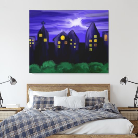 Leinwand der Nacht (Insitu (Schlafzimmer))