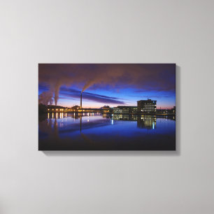 Leinwand der Nacht in Green Bay