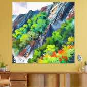 Leinwand der Natur (Insitu (Wohnzimmer))