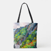Leinwand der Natur Tasche (Rückseite)