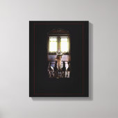 Leinwand der neoklassischen Marmorskulptur (Vorderseite)