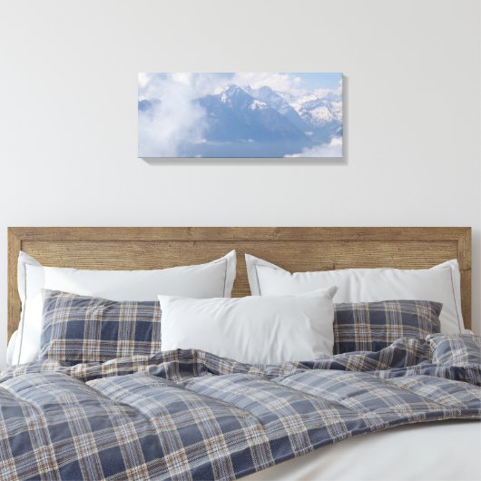 Leinwand der österreichischen Berge (Insitu (Schlafzimmer))