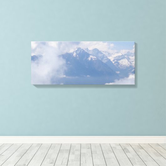 Leinwand der österreichischen Berge (Insitu (Holzboden))
