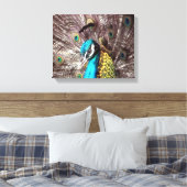 Leinwand der Pfauengesicht (Insitu (Schlafzimmer))