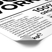 Leinwand der Sozialarbeiter Poster (Ecke)