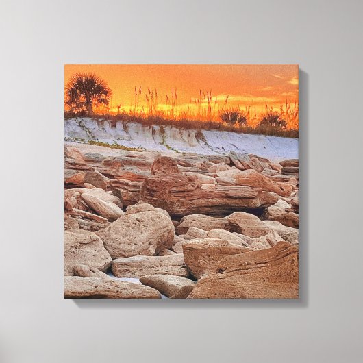 Leinwand der Sunset Ocean (Vorderseite)