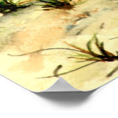 Leinwand der Surfkunst auf Leinwand Poster (Ecke)