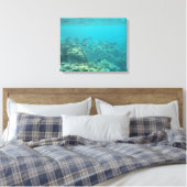 Leinwand der tropischen Unterwasserwelt (Insitu (Schlafzimmer))