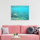 Leinwand der tropischen Unterwasserwelt (Insitu (Wohnzimmer))