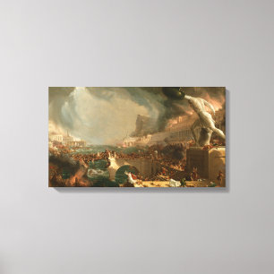 Leinwand Der Verlauf des Empire Destruction Cole T