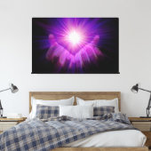 Leinwand der Violettenergie-Heilung durch Heiler A (Insitu (Schlafzimmer))