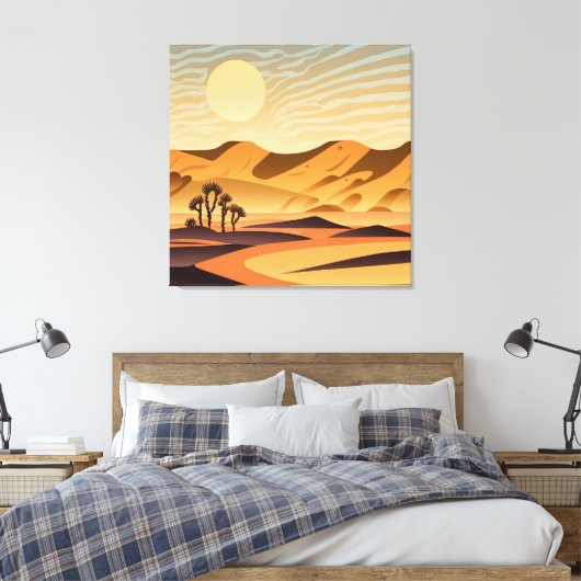 Leinwand der Wüste Art (Insitu (Schlafzimmer))