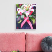 Leinwand des Brustkrebs gekümmert (Insitu (Wohnzimmer))