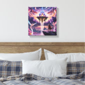 Leinwand des Celestial Kingdom Art - Mythical (Insitu (Schlafzimmer))
