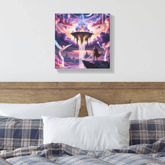 Leinwand des Celestial Kingdom Art - Mythical (Insitu (Schlafzimmer))