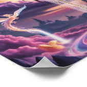 Leinwand des Celestial Kingdom Art - Mythical Poster (Ecke)