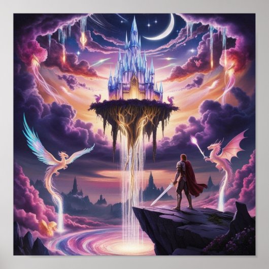 Leinwand des Celestial Kingdom Art - Mythical Poster (Vorne)