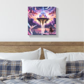 Leinwand des Celestiums Art - Mythische Floating C (Insitu (Schlafzimmer))