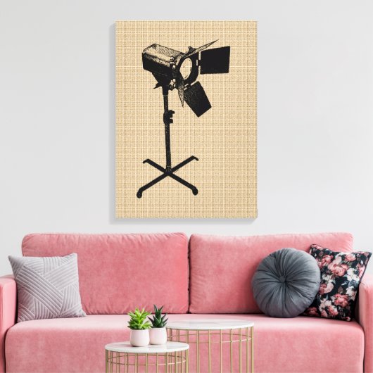 Leinwand des Direktors (Insitu (Wohnzimmer))