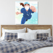 Leinwand des fliegenden Arztes (Insitu (Schlafzimmer))