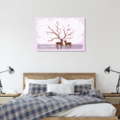 Leinwand des Hirschherzes - 150 Unterschriften (Insitu (Schlafzimmer))