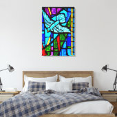 Leinwand des Holy Spirit Dove-Stocks (Insitu (Schlafzimmer))