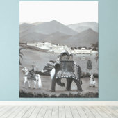 Leinwand des indischen Kulturerbes (Insitu (Holzboden))