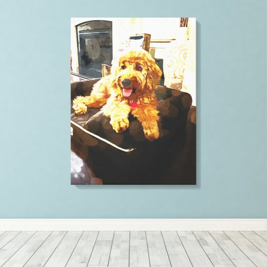 Leinwand des Jägers (Insitu (Holzboden))