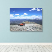 Leinwand des Jeep-Bergabenteuers (Insitu (Holzboden))
