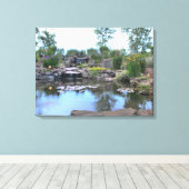 Leinwand des Koi-Teiches mit 3 Stufen (Insitu (Holzboden))