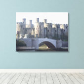 Leinwand des mittelalterlichen Conwy (Insitu (Holzboden))