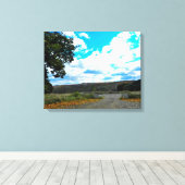 LEINWAND DES NEUYORK-LANDES (Insitu (Holzboden))