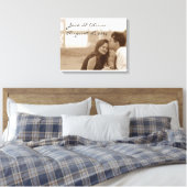 Leinwand des personalisierten Fotos (Insitu (Schlafzimmer))