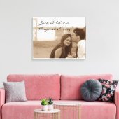 Leinwand des personalisierten Fotos (Insitu (Wohnzimmer))